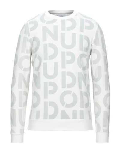 Shop Dondup Sweatshirts In Ivory