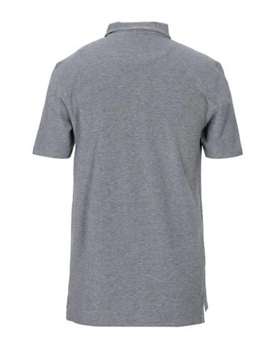 Shop Barba Napoli Polo Shirts In Grey
