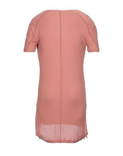 Shop Tom Rebl T-shirts In Pastel Pink