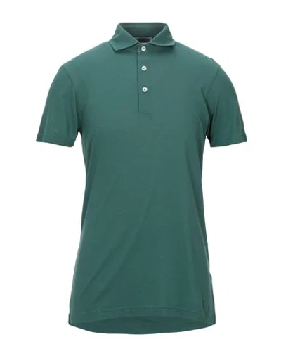 Shop Vengera Polo Shirts In Green