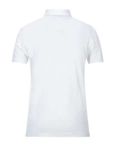 Shop Vengera Polo Shirts In White