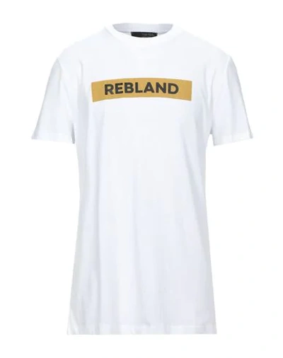 Shop Tom Rebl T-shirts In White