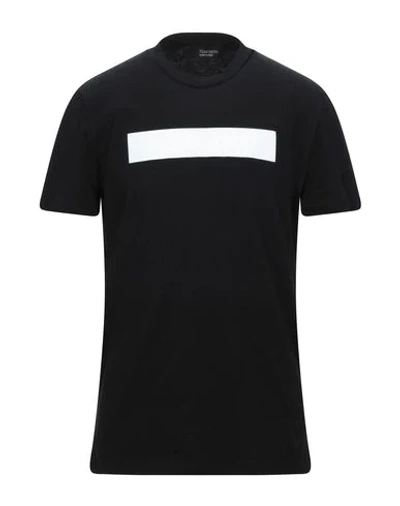Shop Tom Rebl T-shirts In Black