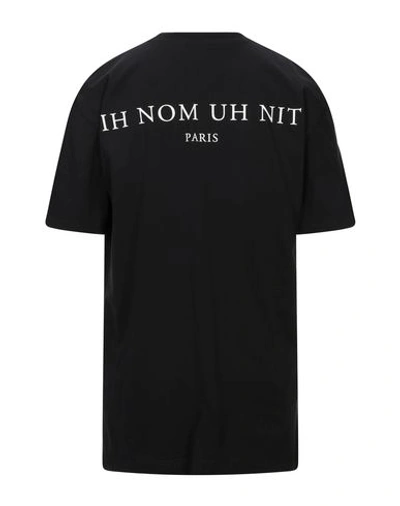 Shop Ih Nom Uh Nit Man T-shirt Black Size Xs Cotton, Elastane