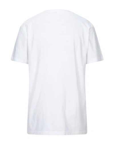 Shop Dondup Man T-shirt White Size S Cotton