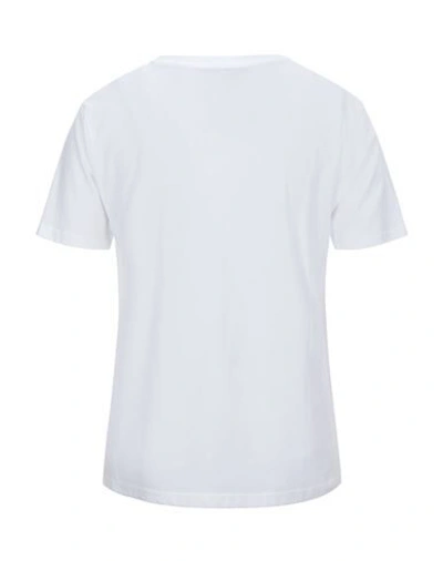 Shop Obvious Basic T-shirts In White