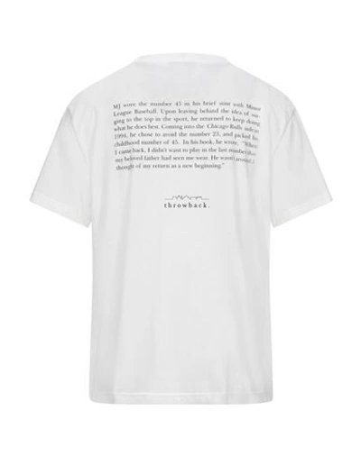 Throwback White Michael Jordan T-shirt In White