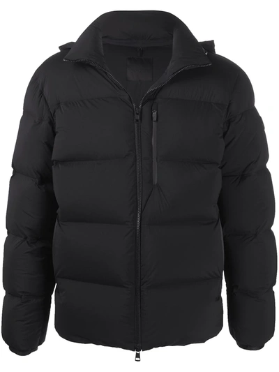 Shop Moncler Quiberville Padded Jacket In Black