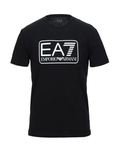 Shop Ea7 T-shirt In Black