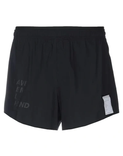 Shop Satisfy Shorts & Bermuda In Black
