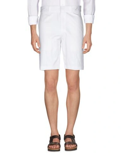 Shop Mauro Grifoni Shorts & Bermuda Shorts In White