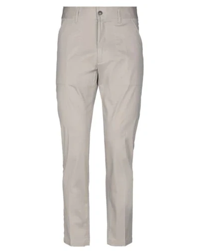 Shop Mauro Grifoni Grifoni Man Pants Beige Size 36 Cotton, Elastane