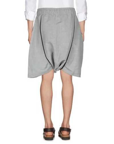 Shop Tom Rebl Shorts & Bermuda Shorts In Light Grey