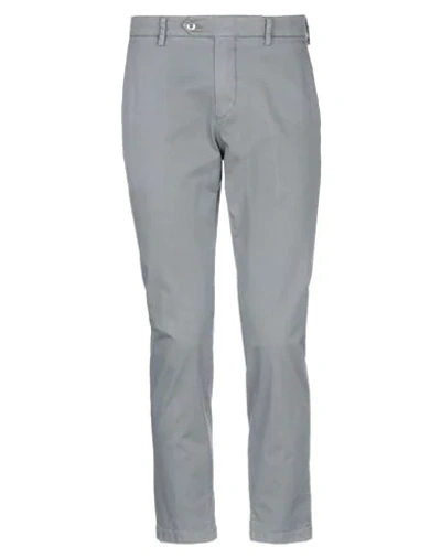 Shop Be Able Man Pants Grey Size 34 Cotton, Elastane