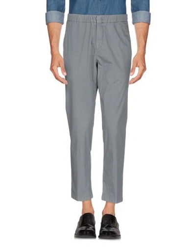 Shop Be Able Man Pants Grey Size 33 Cotton, Elastane