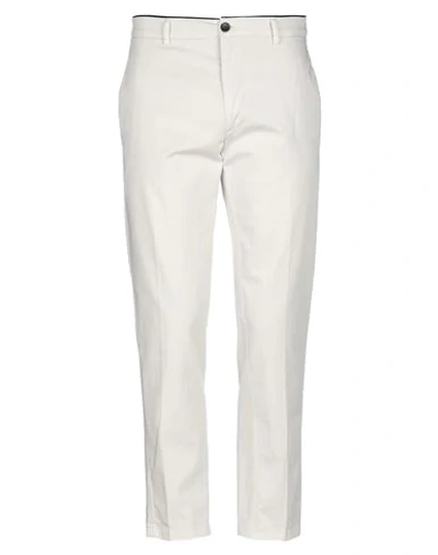 Shop Department 5 Man Pants Ivory Size 29 Cotton, Elastane In White