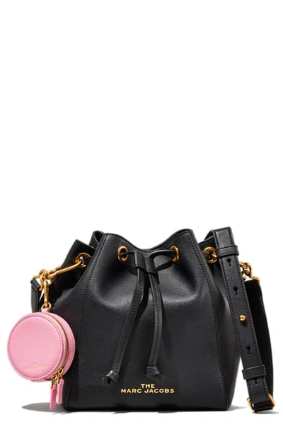 Marc Jacobs Black 'The Leather Mini Bucket' Bag