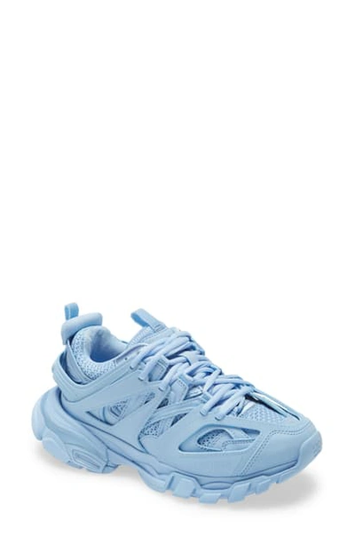 Shop Balenciaga Track Sneaker In Light Blue