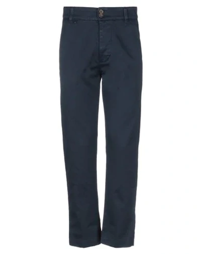 Shop Vivienne Westwood Anglomania Casual Pants In Dark Blue