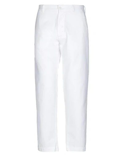 Shop Original Vintage Style Man Pants White Size 38 Cotton