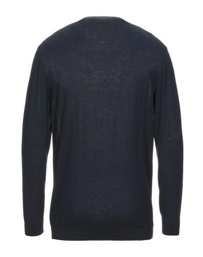 Shop Bellwood Man Sweater Midnight Blue Size 46 Cotton