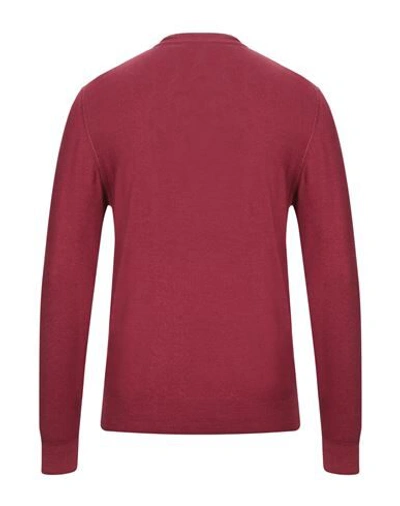 Fedeli Sweaters In Maroon