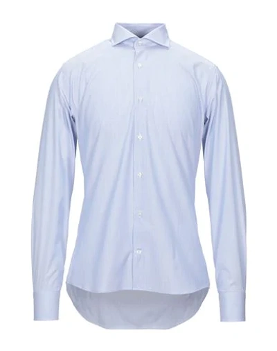 Shop Les Copains Shirts In Sky Blue