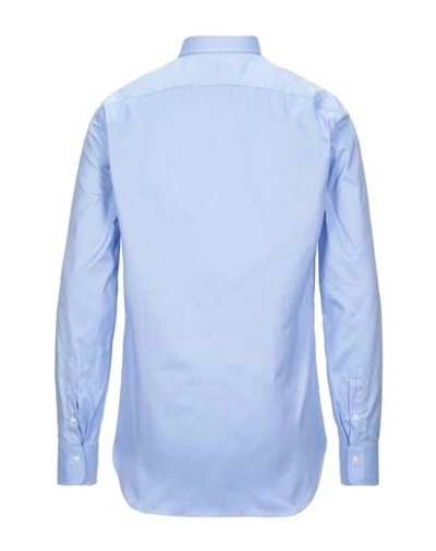 Shop Alessandro Gherardi Shirts In Blue