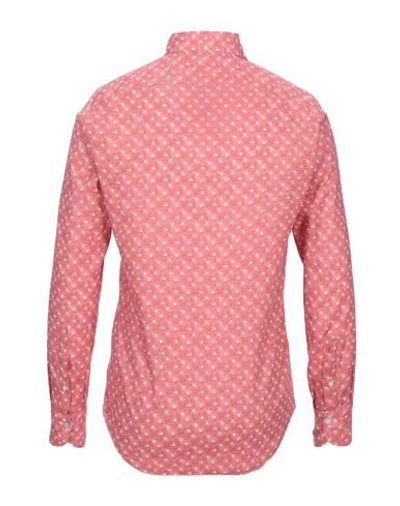 Shop Finamore 1925 1925 Shirts In Brick Red