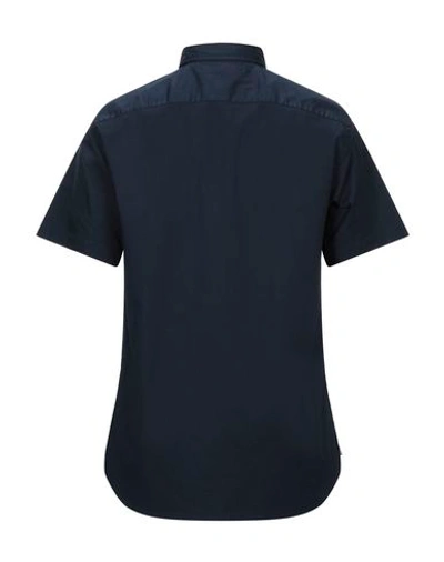 Shop Tommy Hilfiger Shirts In Dark Blue