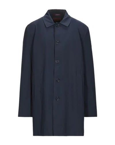 Shop Museum Man Overcoat Midnight Blue Size 46 Polyester