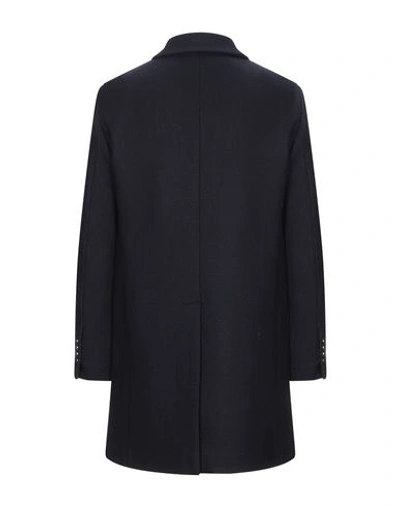 Shop Alessandro Dell'acqua Coats In Dark Blue