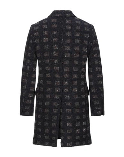 Shop Alessandro Dell'acqua Coats In Dark Blue