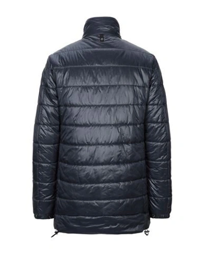 Shop Allegri Synthetic Down Jackets In Dark Blue