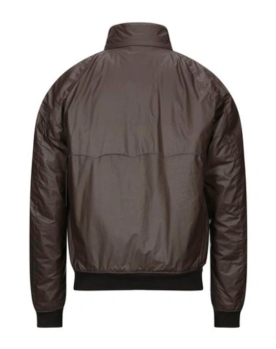 Shop Baracuta Jackets In Dark Brown
