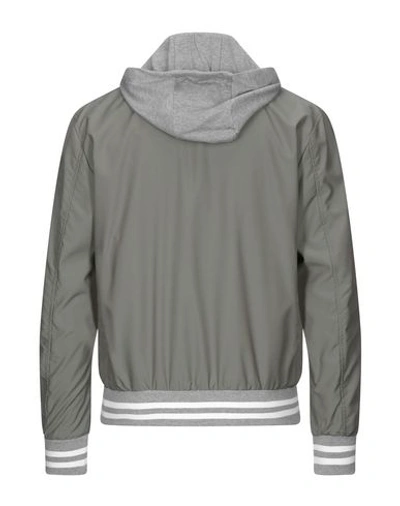 Shop Eleventy Jackets In Grey
