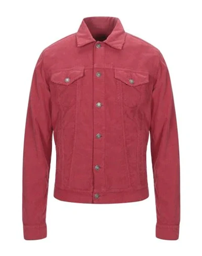 Shop Aglini Jackets In Red
