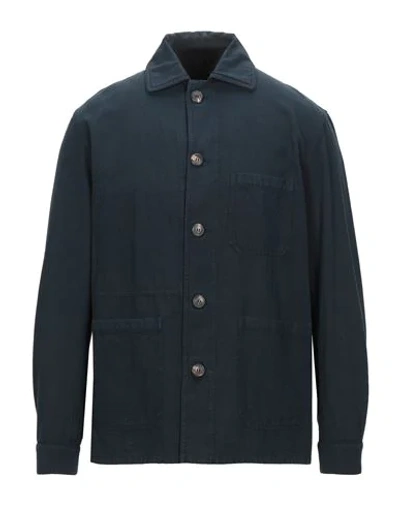 Shop Doppiaa Suit Jackets In Dark Blue