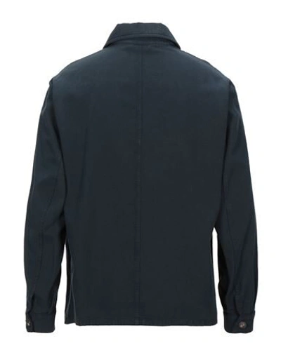 Shop Doppiaa Suit Jackets In Dark Blue