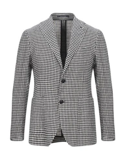 Shop Alessandro Dell'acqua Suit Jackets In Steel Grey