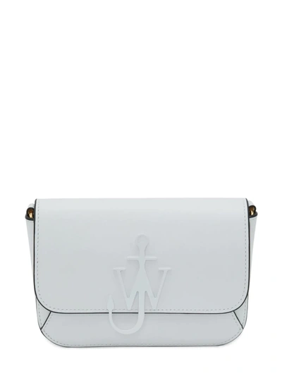 Shop Jw Anderson Chain Midi Anchor Bag In White