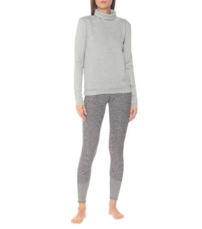 Shop Alo Yoga Alosoft Lounge Leggings In Grey