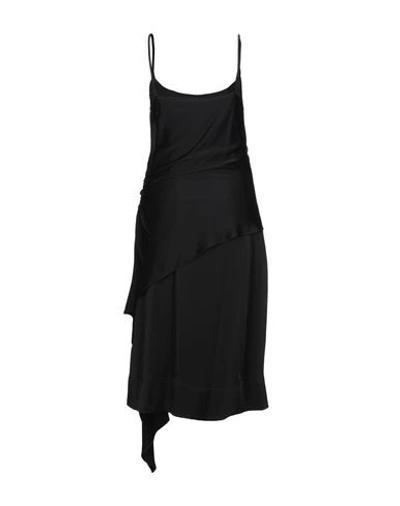 Shop Colville Woman Midi Dress Black Size 8 Viscose, Acetate