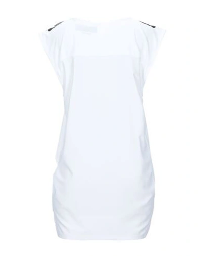 Shop Hydrogen Woman T-shirt White Size Xxs Polyamide, Elastane