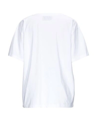 Shop Colville Woman T-shirt White Size L Cotton