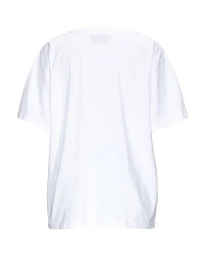 Colville Logo Print Inside-out Effect T-shirt In White