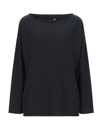 Shop Juvia Woman Sweatshirt Black Size M Cotton, Polyester