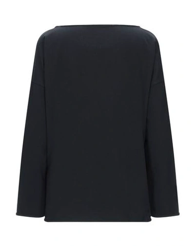 Shop Juvia Woman Sweatshirt Black Size M Cotton, Polyester