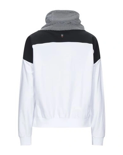 Shop Freddy Woman Sweatshirt White Size Xs Polyamide, Elastane