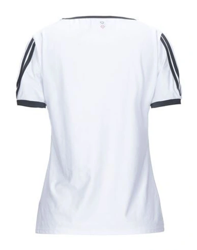 Shop Freddy Woman T-shirt White Size S Polyamide, Elastane